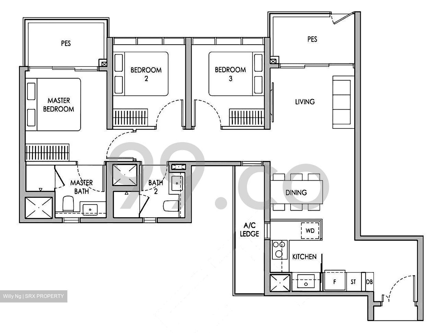 Sengkang Grand Residences (D19), Apartment #422741331